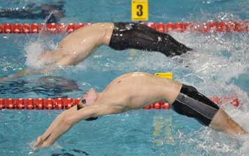 Με την καλύτερη επίδοση προκρίθηκε ο Γρηγοριάδης στον τελικό των 100μ ύπτιο