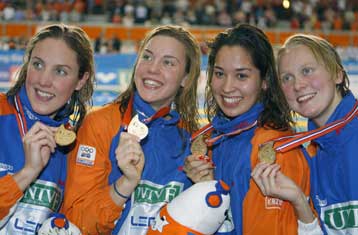 Παγκόσμιο ρεκόρ από την Ολλανδία στα 4Χ100μ. ελεύθερο γυναικών