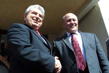 Η συμφωνία της 8ης Ιουλίου επί τάπητος στη συνάντηση Χριστόφια – Ταλάτ την Παρασκευή