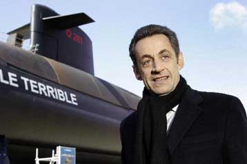 Μείωση των πυρηνικών κεφαλών της Γαλλίας ανακοίνωσε ο Νικολά Σαρκοζί