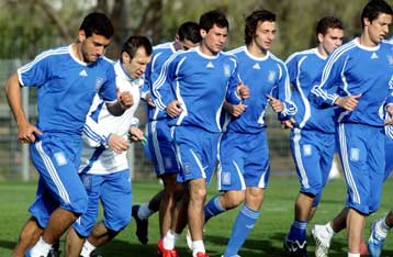 Προπόνηση χωρίς Πλιάτσικα για την εθνική Ελπίδων