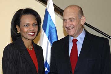 Νέες υποσχέσεις αποσπά η Ράις από Ισραήλ-Παλαιστίνιους στο πλαίσιο βελτίωσης σχέσεων