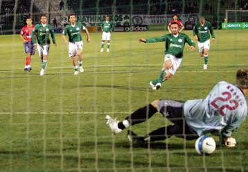 Πιο εύστοχος στα πέναλτι ο Παναθηναϊκός επικράτησε με 2-1 επί του Πανιωνίου