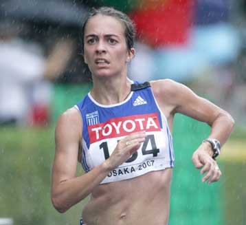 Στους δρόμους του Πεκίνου θα κάνει βάδην η Τσουμελέκα