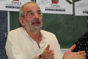 Ο ΣΥΝ δεν μπαίνει σε «βεντέτα» με το ΠΑΣΟΚ, λέει ο Αλέκος λαβάνος