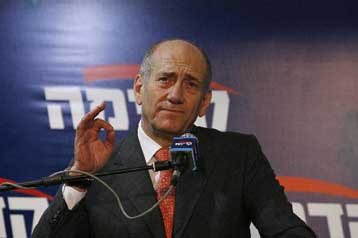 Σκληρή απάντηση στη Χαμάς υπόσχεται ο Εχούντ Ολμέρτ