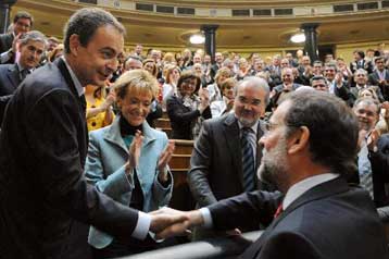 Ψήφο εμπιστοσύνης στον Χοσέ Θαπατέρο έδωσε η ισπανική Βουλή