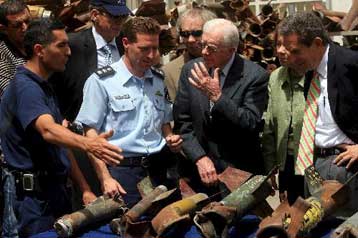 Η ισραηλινή πολιτική ηγεσία και η Σιν Μπετ «σνομπάρουν» τον Τζίμι Κάρτερ