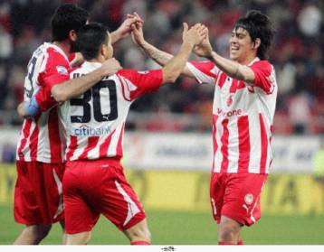 Από νωρίς «καθάρισε» την πρόκριση ο Ολυμπιακός στο 3-1 επί του Θρασύβουλου