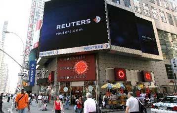 Ολοκληρώθηκε η εξαγορά του Reuters από την καναδική Thomson Corp