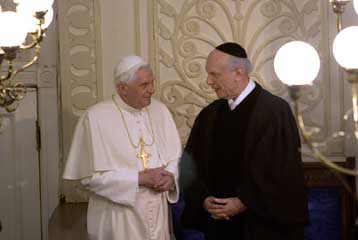Σε συναγωγή της Νέας Υόρκης ο Πάπας Βενέδικτος λίγο πριν το εβραϊκό Πάσχα