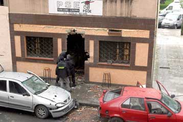 Βομβιστική επίθεση σημειώθηκε στην Χώρα των Βάσκων