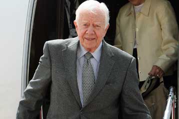 Επικρίνει η Ράις την πρωτοβουλία του Τζίμι Κάρτερ να συναντηθεί με τη Χαμάς