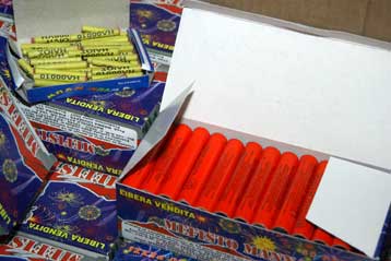 Εντατικοί έλεγχοι για τον εντοπισμό επικίνδυνων βεγγαλικών από τις Αρχές