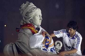 Έξαλλα πανηγύρια της Ρεάλ Μαδρίτης για τον τίτλο