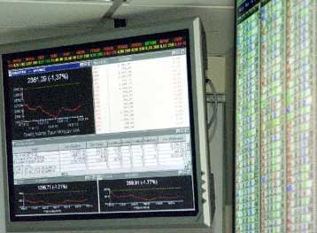 Απώλειες κατά 0,57% κατέγραψε το Χρηματιστήριο Αθηνών τη Δευτέρα