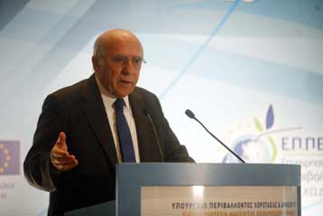 Την ίδρυση υπουργείου Περιβάλλοντος το 2009 ανακοίνωσε ο Γ.Σουφλιάς