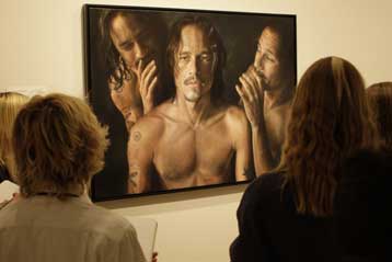 Πορτραίτο του Χιθ Λέτζερ συγκεντρώνει τα βλέμματα