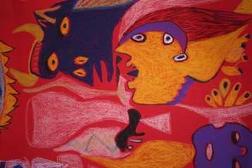 Η Γκερνίκα με το βλέμμα κρατουμένων- καλλιτεχνών