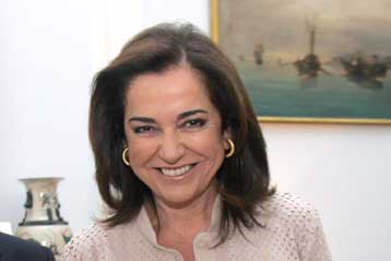 Δεξίωση για τον εορτασμό της Ημέρας της Ευρώπης παρέθεσε η Ντ.Μπακογιάννη