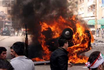 Εκτός Βηρυτού μεταφέρεται η βία μεταξύ υποστηρικτών της Χεζμπολάχ και κυβερνητικών