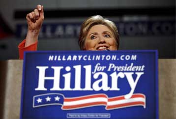 Μεγάλη νίκη της Χ.Κλίντον στη Δ.Βιρτζίνια και μήνυμα για συνέχιση της κούρσας