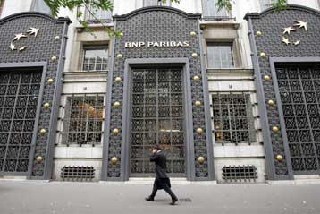 Πτώση μικρότερη της αναμενόμενης στα κέρδη της BNP Paribas για το α τρίμηνο