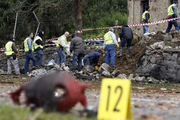 Θάνατος αστυνομικού σε έκρηξη στη Χώρα των Βάσκων με πιθανό «στίγμα» ΕΤΑ