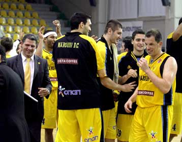 Ανεβασμένο ηθικό και καλό κλίμα στο Μαρούσι ενόψει Ολυμπιακού