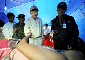 Να επιτρέψει την είσοδο σε όλες τις ομάδες αρωγής συμφώνησε η Μιανμάρ