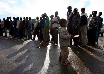 Προσφυγικούς καταυλισμούς για τους μετανάστες σχεδιάζει η κυβέρνηση της Ν.Αφρικής