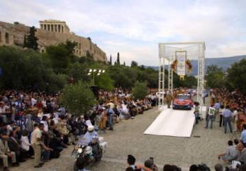 Κάτω από την Ακρόπολη αρχίζει ο 7ος αγώνας του Παγκόσμιου Πρωταθλήματος Ράλι