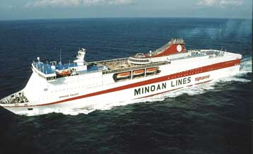 Ανοδικός ο κύκλος εργασιών της Minoan Lines στο πρώτο τρίμηνο του 2008