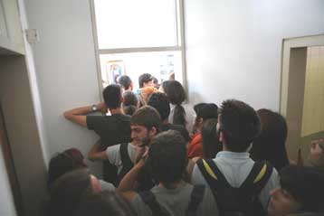 Κατάληψη της Συγκλήτου στο Πανεπιστήμιο Μακεδονίας από φοιτητές