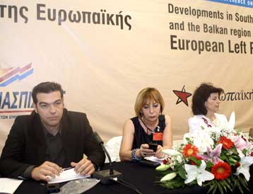 Τη θέση του ΣΥΝ για ένα «Βαλκανικό Ελσίνκι» επανέλαβε ο Αλέξης Τσίπρας