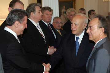 Επαφές Παπούλια με τους προέδρους των Κοινοβουλίων των χωρών – μελών του ΟΣΕΠ