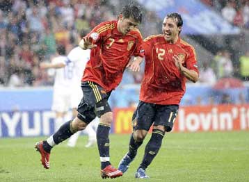 «Τετρακίνητη» η Ισπανία, νίκησε 4-1 τη Ρωσία