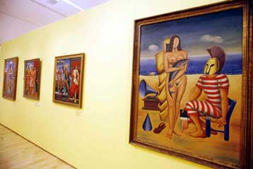 Ο Ντε Κίρικο συναντά τον Εγγονόπουλο σε έκθεση στην Ανδρο