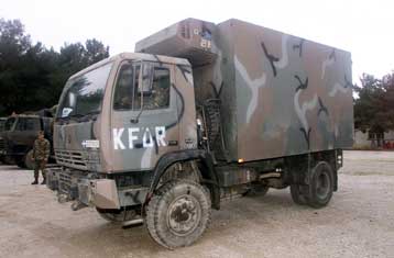 Χωρίς εμπόδια η διέλευση της ελληνικής φάλαγγας από την ΠΓΔΜ με προορισμό το Κόσοβο