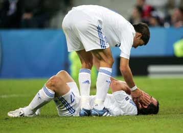 Στο νοσοκομείο με τραύμα στο ζυγωματικό μεταφέρθηκε ο Γκέκας