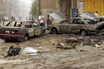 Μακελειό σε αγορά της Βαγδάτης με δεκάδες νεκρούς σε βομβιστική επίθεση