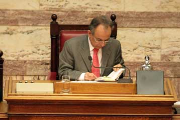 Πρόταση Σιούφα για τροποποίηση του Κανονισμού της Βουλής