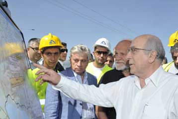 Στην κυκλοφορία παρέδωσε ο Γ.Σουφλιάς ακόμη 20 χλμ της Εγνατίας Οδού