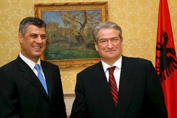 Πρώτη επίσημη επίσκεψη Θάτσι στην Αλβανία μετά την απόσχιση του Κοσσυφοπεδίου