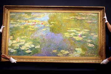 Σε δημοπρασία σπάνιο έργο του Κλoντ Μονέ στο Λονδίνο