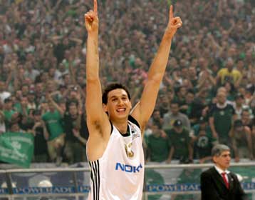 Πολυτιμότερος παίκτης της Α1 για τέταρτη φορά ο Διαμαντίδης