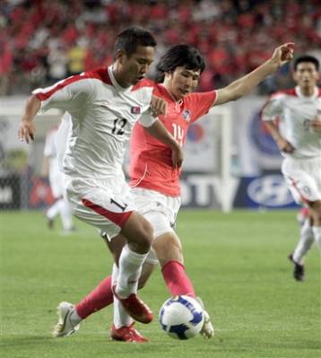 Ισόπαλες Νότια και Βόρεια Κορέα χωρίς παρατράγουδα