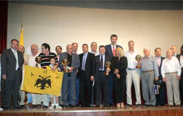 Τιμή στη θρυλική ΑΕΚ του 1968 από τη Νομαρχία Αθηνών