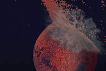 Αρχαία πρόσκρουση αστεροειδή άφησε τον Αρη «διπρόσωπο»