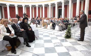 Ξεκίνησε το 4ο Συνέδριο για την ελληνική γλώσσα και τον πολιτισμό στο Ζάππειο